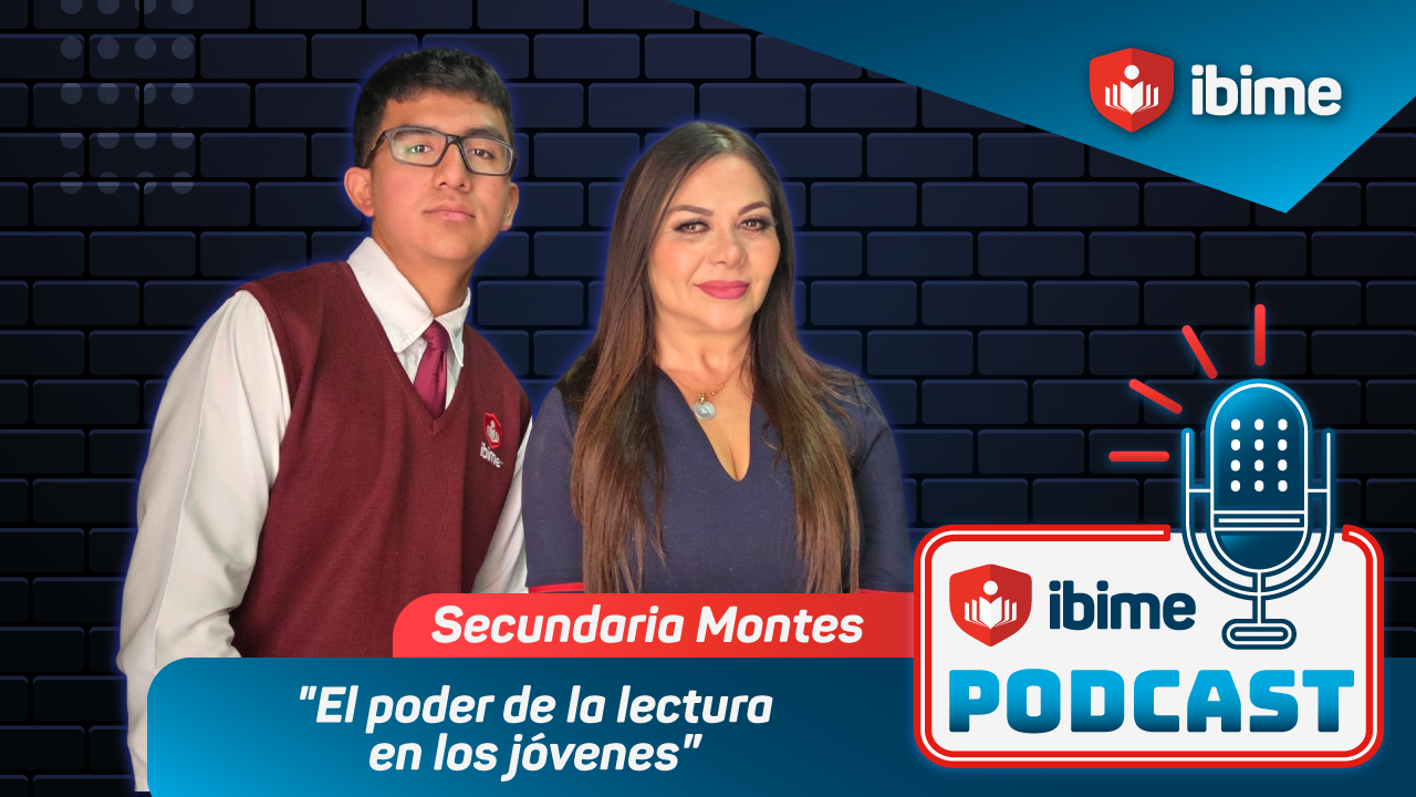 Portada podcast IBIME El poder de la lectura en los jóvenes