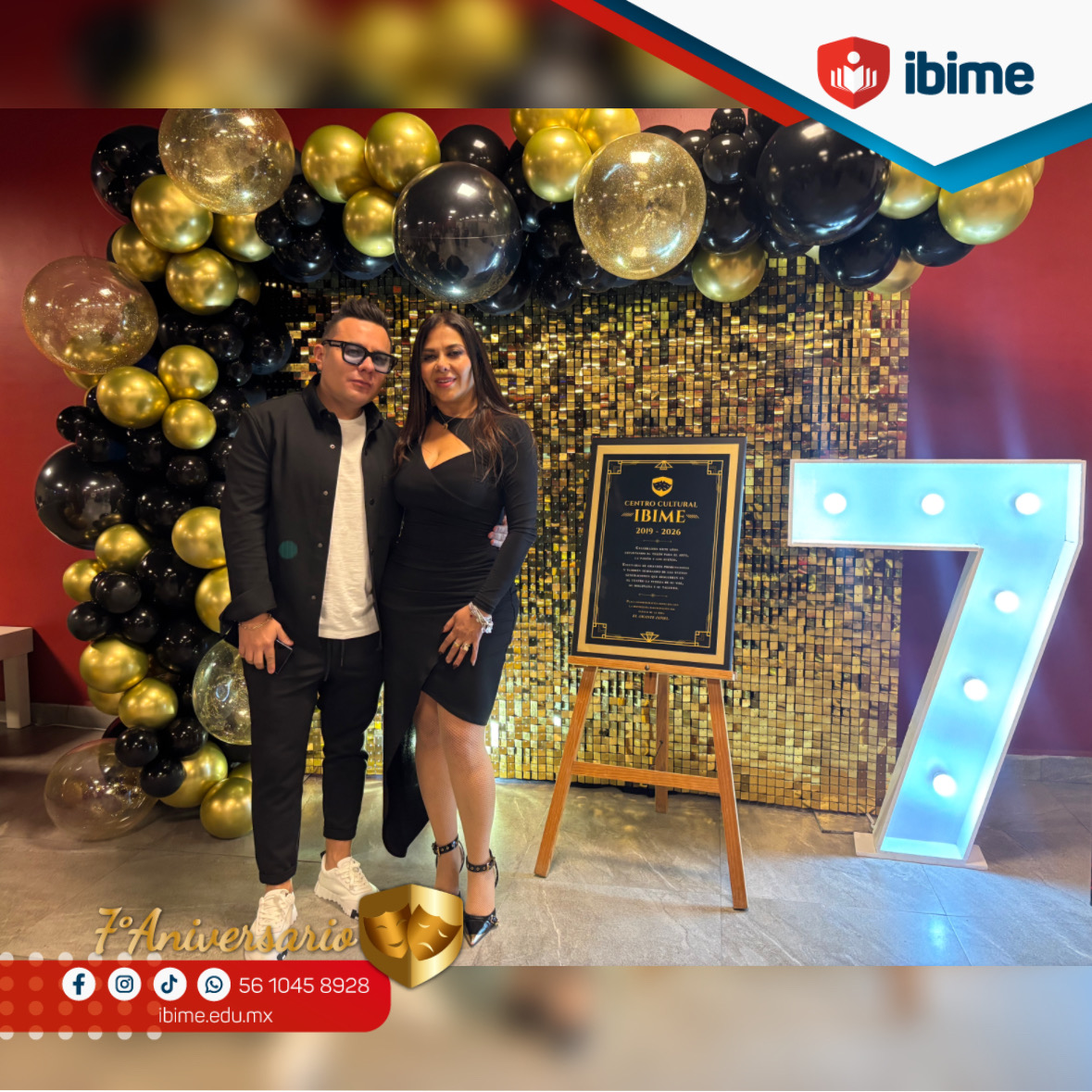 Centro Cultural IBIME celebra siete años de arte, cultura y grandes emociones.