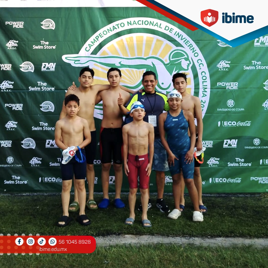 Nadadores IBIME destacan en el Campeonato Nacional de Invierno 2025