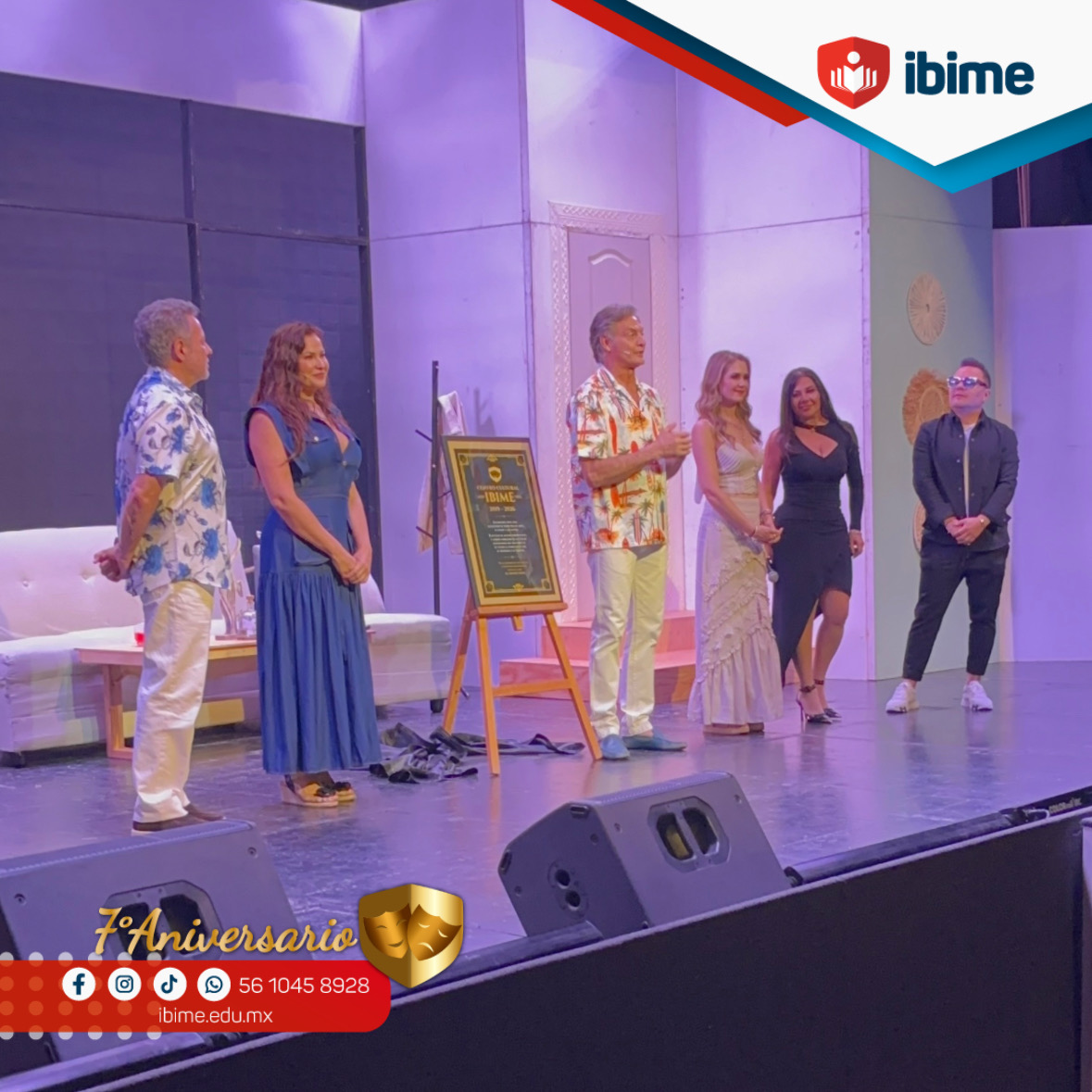 Centro Cultural IBIME celebra siete años de arte, cultura y grandes emociones.