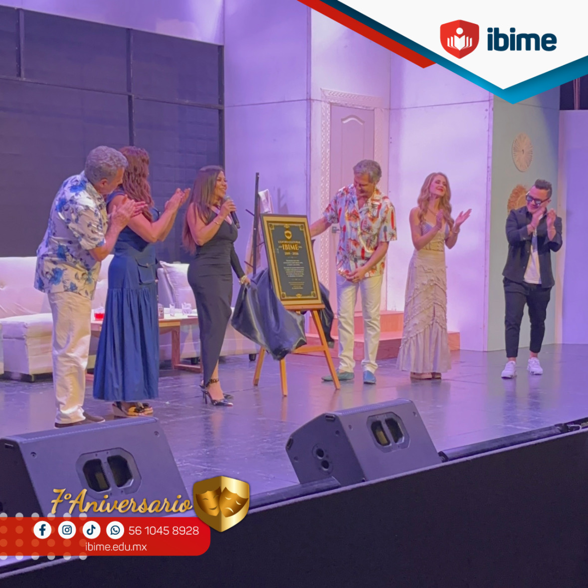Centro Cultural IBIME celebra siete años de arte, cultura y grandes emociones.