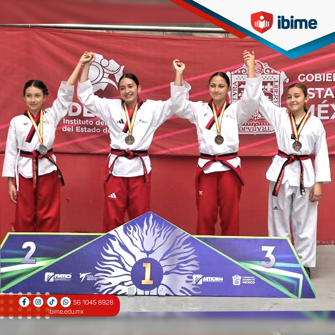 Victoria Ramos De Gante destaca en la etapa estatal de las Olimpiadas Escolares de Taekwondo