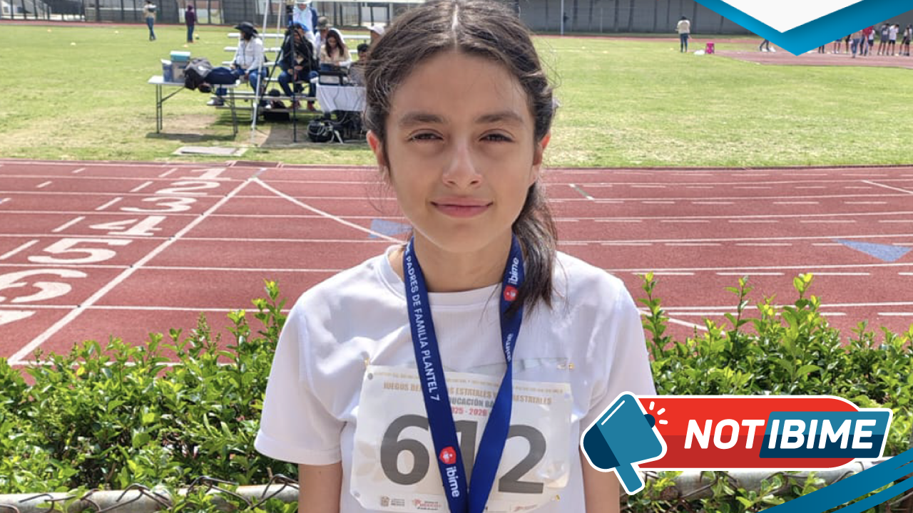 Rebeca Ayala Pérez destaca en los Juegos Deportivos Nacionales Escolares de Atletismo.