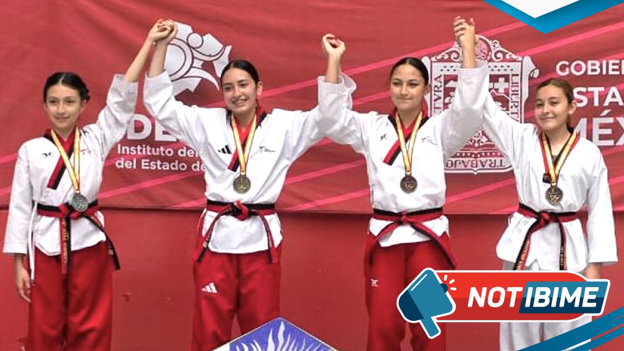 Victoria Ramos De Gante destaca en la etapa estatal de las Olimpiadas Escolares de Taekwondo