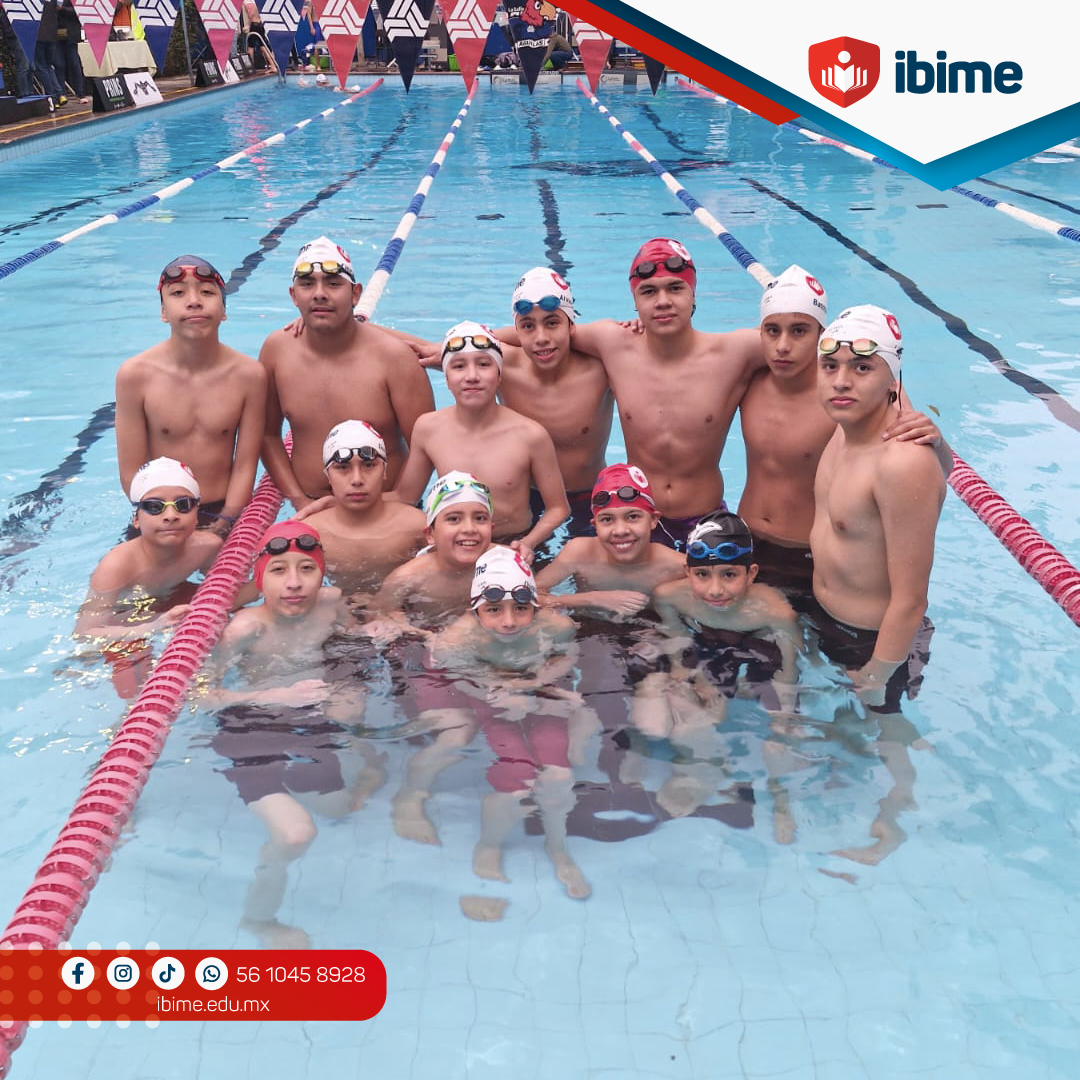 Selección de Natación IBIME conquista el primer lugar en el Certamen PRINS.