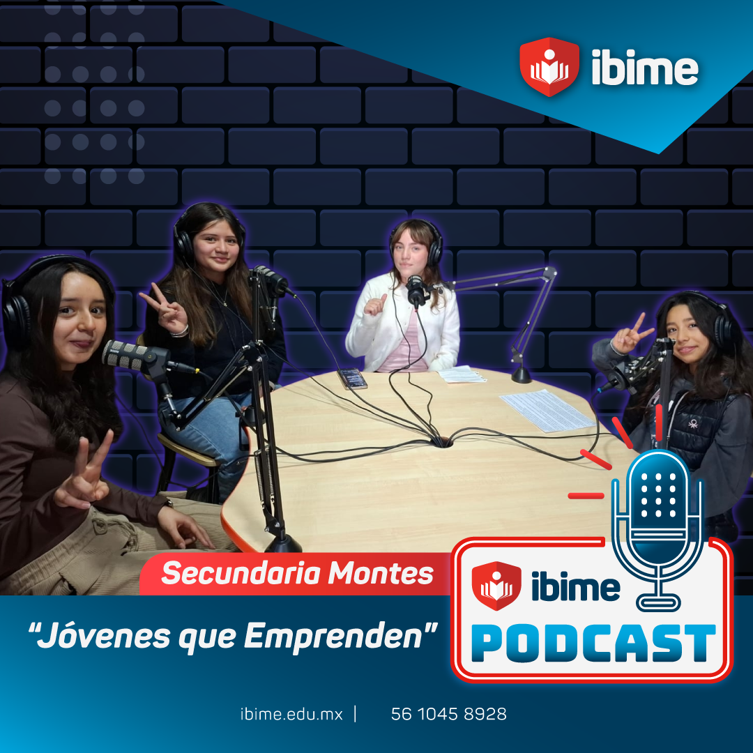 Alumnos de secundaria comparten sus experiencias de emprendimiento en nuevo episodio de podcast.