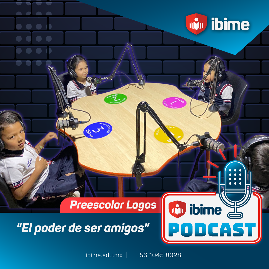 Alumnos de preescolar reflexionan sobre la amistad en nuevo episodio de podcast.
